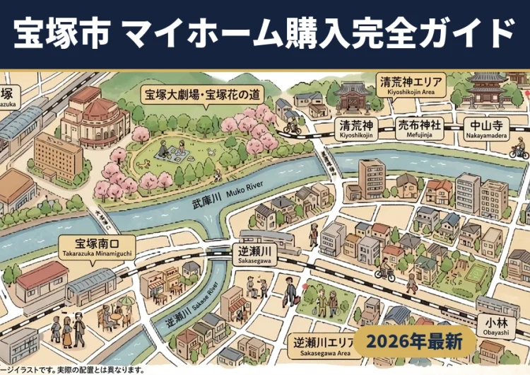 宝塚市で家を買う完全ガイド2026年版｜新築・中古×一戸建て・マンション徹底比較