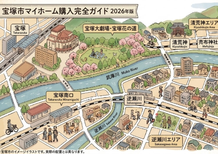 宝塚市で家を買う完全ガイド2026年版｜新築・中古×一戸建て・マンション徹底比較