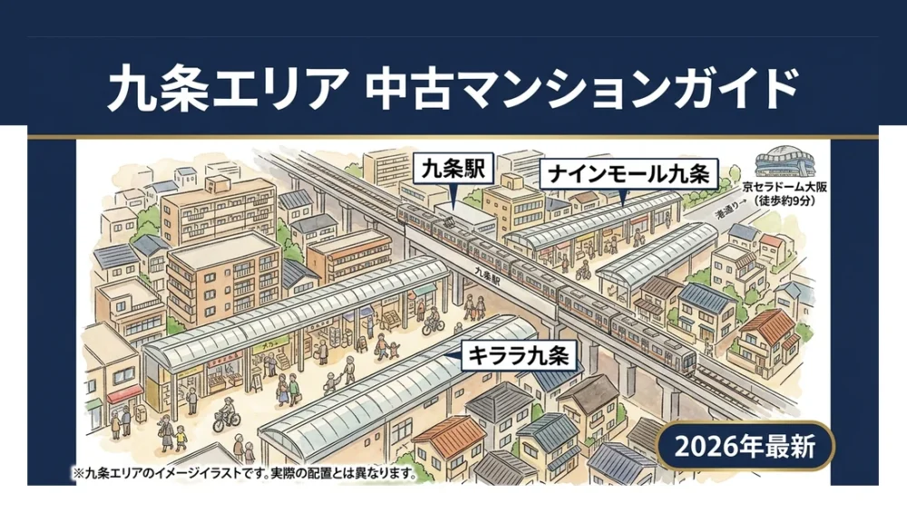 九条の中古マンション相場｜手頃な価格帯の理由と資金計画をFPが解説